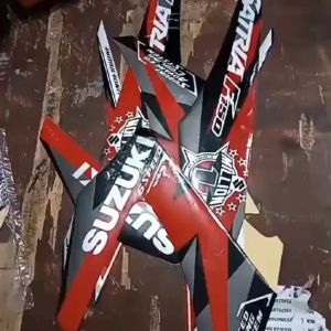 Stiker Striping Suzuki Satria F150 Limited Edition 2014 - List Stiker Standar & Striping Standar Murah Bisa COD