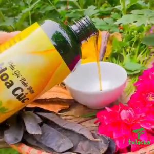 Dầu gội đầu thảo dược thiên nhiên Hoa Cúc cô đặc giữ mượt tóc Dầu gội thảo mộc Hoa Cúc phục hồi nuôi dưỡng cho tóc Khô Xơ Chẻ Ngọn hư tổn do uốn duỗi nhuộm (500ml) - Handmade