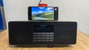 bán Dock nghe nhạc đa năng Panasonic RX - D70TB hát tốt Bluetooth