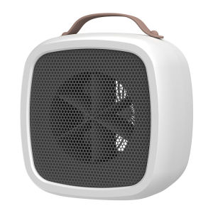 500W Desktop Warm Air Heater Portable Fast Heating Lightweight Intelligent Thermostat Overheat Protection Office Household