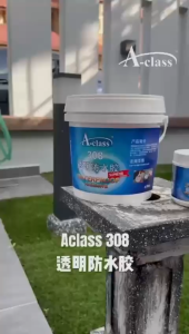 500gm 40kg A-class 308 Waterproof Adhesive/Waterproof Paint Roof Leaking Repair Sealant Waterproof Treatment/透明防水胶