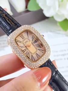 OPK Jam Tangan Wanita Original 8616 Kecil Korea Anti Air 100% Casual Tali Kulit Luxury Watch Women