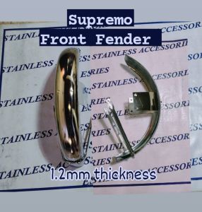HONDA SUPREMO Front Fender Stainless Steel 1.2mm Thickness Motorcycle Accessory