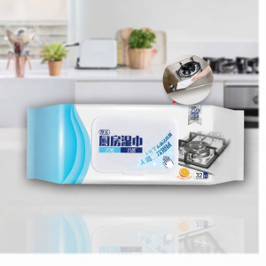 MiaoJie | Disinfectant Kitchen Wipes for Grease and Stain Removal
