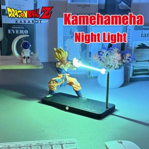 Dragon Ball Goku Kamehameha Night Light LED Anime Decor Collectible Gift for Fans