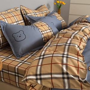 ชุดผ้าปูที่นอน ผ้าปูที่นอน ชุดเครื่องนอน ชุดผ้าปูที่นอนครบเซ็ต 3.5/5/6 ฟูต่าง 3 6 5