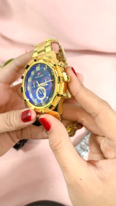 【COD】Jam tangan pria dengan rantai unggul - Bisnis santai - Kaca tebal yang kokoh dan tahan lama