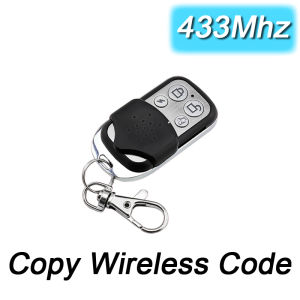 Wireless Copy Remote Control 433MHz Home Switch Controller Metal Key Used For Home Security Anti-theft Alarm System