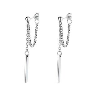 CHINSE | S925 Sterling Silver Drop Earrings Simple and Elegant Design