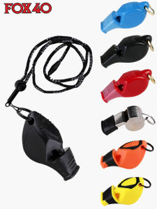 ของแท้จากทางการ fox40นกหวีดจิ้งจอกนำเข้าจากโรงงานนกหวีดผู้ตัดสินระดับมืออาชีพนกหวีดสำหรับการแข่งขันเบสบอลฟุตบอลบาสเกตบอล