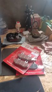 ผ้าเบรคหน้าหลัง แดช/ผ้าเบรค รุ่น NOVA/DASH/TENA/LS ( มีแยกจำหน่าย) ผ้าเบรคดิสหน้าหลังเทน่าโนวาเอลเอ็ส งานไทย อะไหล่เกรดศูยร์