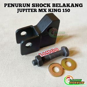 Penurun Shock Belakang Jupiter Mx king 150 Pemendek Shock Pnp  Mx king 150 Fulset Baut baja