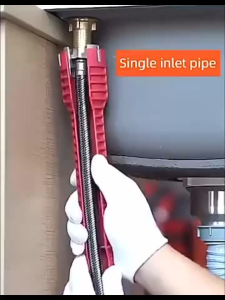 (Fast Delivery)8 in 1 Sink Wrench Faucet Wrench Multifunctional Water Pipe Wrench Bathroom Wrench Sink Repair & Faucet Plumbing Tools Basin Wrench