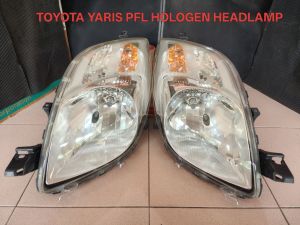 *USED* TOYOTA YARIS VITS NCP90 NCP91 XP91 PFL HOLOGEN HEADLAMP LAMPU DEPAN FRONT LIGHT