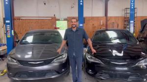 2 Chiếc Đen Gas Lift Hỗ Trợ Thanh Chống Cho Chrysler 200 2015-2017 Trước Bonnet Hood Giảm Sóc Tự Động Phụ Kiện OEM 4B-810727