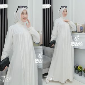 HANA DRESS AMELIA/ GAMIS TWILL POLOS PREMIUM BISA COD.BAYAR