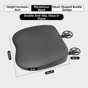 RUITUO | Driving Height Booster Seat Cushion for Petite Female Drivers