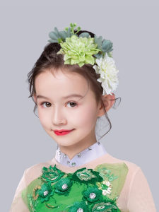 Original Artificial Flower Headwear Barrettes Xishuangbanna Girl Minority Headdress Flower Dai Dance Performance Hair Accessories