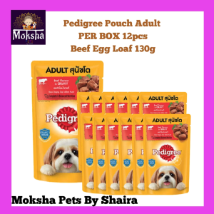Pedigree Pouch Adult Dog/ Puppy 130g 80g