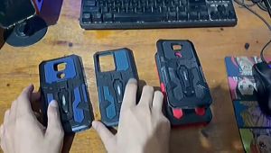 Casing Hp Untuk OPPO A18 & Samsung Galaxy A16 & A21 4G: Armor Belt Clip & Hard Case Robot