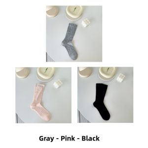Breathable Seamless Cotton Scrunch Socks