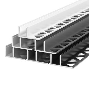 BEIQIVI | Bathroom Glass Fixing Aluminum Trim