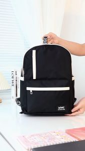 Balô MWC 1170 - Balo Nam Nữ Thời Trang Đi Học Đi Làm Chống Nước Siêu Tiện Lợi Màu Đen