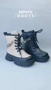 ALVINSHOP - 3258 Sepatu Fashion anak perempuan Sepatu Boots Perempuan Import