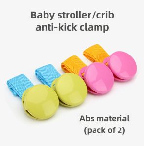 Baby Stroller Anti-Kick Blanket Clamp Toy Accessory Clamp Toy Hanging Decoration Baby Feeding Positioner Feeding Strap Clamp