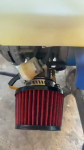 กรองแห้ง กรองเปลือยอากาศ กรองเปลือยมอไซ ทนทาน กันสนิม และใช้งานได้ยาวนาน ผลิตจากวัสดุคุณภาพสูง ใช้ได้กับทุกขนาด 35-50 มม สีดำ แดง  ตัวตรง ตัวงอ 1 ชิ้น