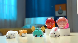 Oldlaiben Remote Control Car Watch Plush Capybara Wrist Watch USB Rechargeable RC Car Toys for Kids