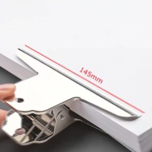 Kẹp inox Kẹp giấy kẹp tài liệu inox cỡ 75mm-145mm-HAUSE