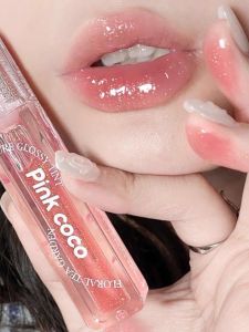 JIUQI | Moisturizing Transparent Lip Gloss with Shimmer