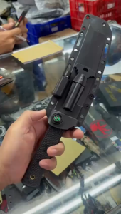 Promo Perlengkapan Dapur Outdoor Pisau Stainless Kobun Recon Tanto Silver - Pisau Dapur Berkebun Terbaru