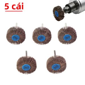 Bộ Bánh Mài Dạng Cánh Cho Máy Mài Xoay Trục 3.17mm Dùng Để Chà Nhám Làm Sạch Cạnh Đánh Bóng Tương Thích Với Dụng Cụ Xoay Dremel