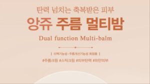 ANJO Professional Whitening & Anti Wrinkle Dual Function Multi Balm Skin care Face Facial Beauty Cosmetics Made in korea Crows feet Fine lines Face Ageing Neck Lip Under Eyes
