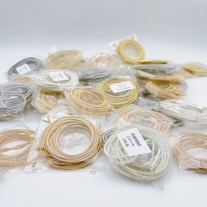 (1 mét)Dây lò xo size 17mm và 2mm nhiều màu Nguyên liệu làm trang sức cổ trang Nguyên liệu diy