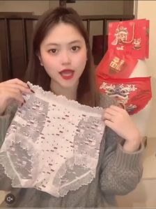 เสริมความรู้สึกของผ้าหน้าด้วย 005 กางเกงในเอวสูงลูกไม้ - สินค้าแนะนำ รับประกันคุณภาพ