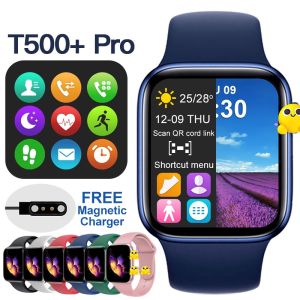 T500 Pro Smartwatch สำหรับ Android & iOS 🔥 COD ฟรี ราคาพร้อม คลังสินค้าสำหรับเด็ด หน้าจอ DIY ออกแบบเอง 8ไฟ สายรัดข้อมูล ความปลอดภัยน้อย คล้องคางสำหรับเด็ด เป็นสินค้าที่น่าสนใจสำหรับผู้ชายที่ต้องการออกแบบหน้าปัดสายรัดข้อมูลในระยะยาว 💪