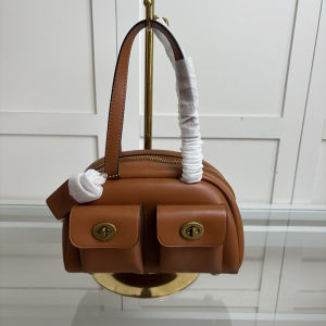 Retro bowling ball womens bag - versatile crossbody bag suitable for commuting trendy motorcycle bag