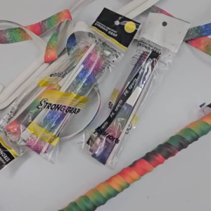 Dây Quấn Cán Cần Câu Cá Cán Vợt 7 Màu Dài 1m4 Bản 23mm Chống Trượt Êm Tay Bền Đẹp