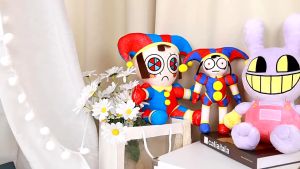 The Amazing Digital Circus POMNI JAX Caine Ragatha Kinger Zooble Plushies Creative 2024 New Year Gift Plush Toy