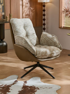 FEISHANGLIJIA | Rotating Comfortable Fabric Sofa Chair