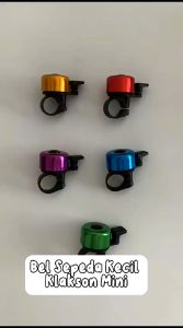 Bel Sepeda Klakson Mini: Aksesoris Elegan untuk Sepeda MTB, Fixie, dan BMX