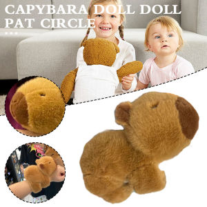 Capybara Clap Circle Toys Slap Snap Wrap Wristband Bracelet Capybara Plush Hand Ring Fun Pop Circles Kids Gift