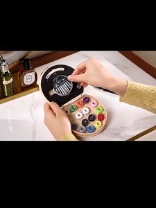 PU Leather Hand Sewing Kit Portable Sewing Set DIY Poke Embroidery Kit Sewing Supplies for Travel Sewing Repair Kit