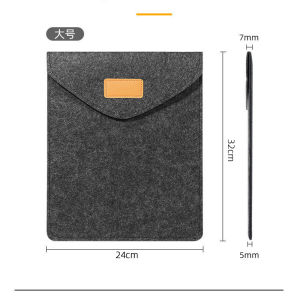 กระเป๋าใส่ iPad pro ป้องกันการตกหล่นพร้อมแผ่นรองป้องกันสำหรับแท็บเล็ต Apple Xiaomi Huawei MatePad พร้อมสายพิมพ์แบบพกพา