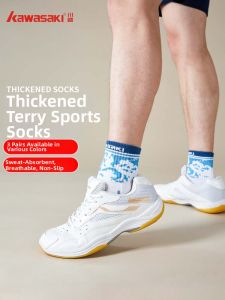 Kawasaki | Breathable Non-Slip Tennis Sports Socks for Winter Added Thickness