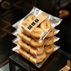 GUOXIANGQIAN | Individual Pack Butterfly Pastry Biscuits