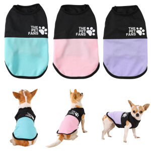 Summer Pet Dog Vest Breathable Clothes For Small Medium Dogs Cat T-shirt Cute Comfortable Puppy Pullover Chihuahua Pug Costume